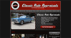 Desktop Screenshot of classicautoappraisal.net